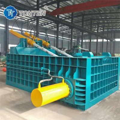 Metalowy złom farby wiadro hydrauliczna brykietowa maszyna do piły 4000kg