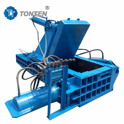 Metalowe hydrauliczne maszyny baleryjne do bryketowania puszki Metalowe maszyny baleryjne