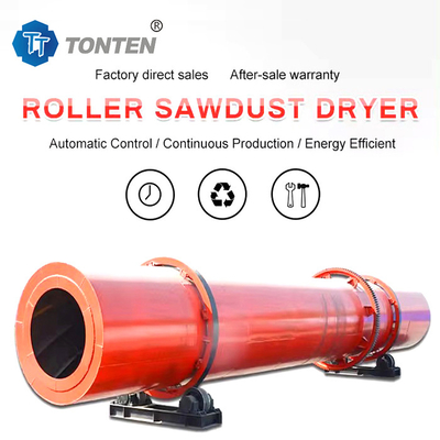 Mineral Powder Steel Rotary Drying Machine Roller Mortar Mechanism Slag Dryer