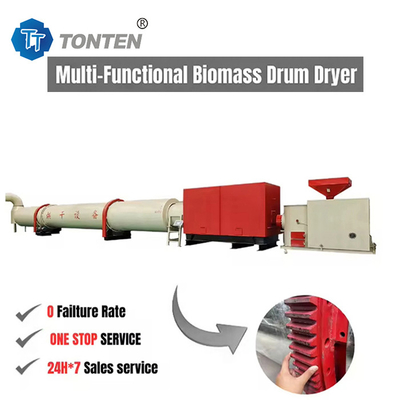 Mineral Powder Steel Rotary Drying Machine Roller Mortar Mechanism Slag Dryer