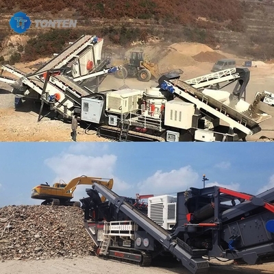 Maszyna do kruszenia ścieków betonowych Brick Stone Crusher Recycling