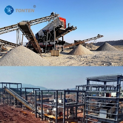Maszyna do kruszenia ścieków betonowych Brick Stone Crusher Recycling