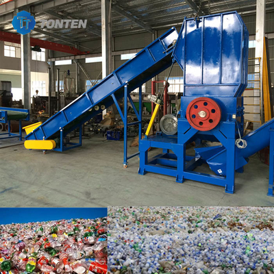 Linia kruszyw do recyklingu odpadów z tworzyw sztucznych