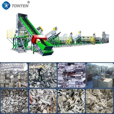 Odpady elektroniczne lodówki Shredder kruszenie linii recyklingu Maszyna niestandardowa