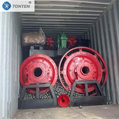 Urządzenia do przetwarzania minerałów z proszku aluminium, wapna, rudy żelaza, młyn piłkowy 900x3000