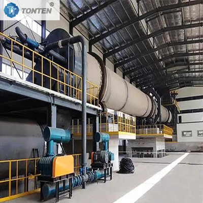 Okna obrotowe tlenku magnezu Kopalnia obrotowa popiołu aluminium Kopalnia obrotowa lepidolit Kalcynacja