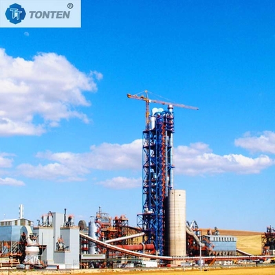 Cement mineralny w proszku Pieczarnia obrotowa Pieczarnia obrotowa dolomitowa
