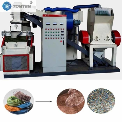 Aluminiowy separator miedzi granulatorowy do recyklingu miedziana maszyna ryżowa