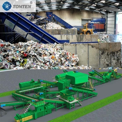 Urządzenia do sortowania odpadów gospodarstwa domowego, recyklingu i przetwórstwa odpadów spożywczych