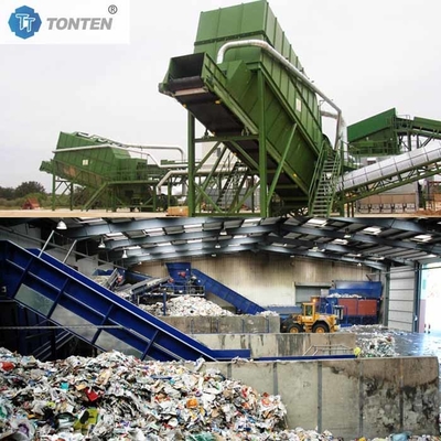 Sortyfikacja odpadów organicznych Recykling Sprzęt do przetwarzania odpadów miejskich