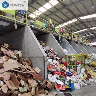 Linia recyklingu odpadów stałych