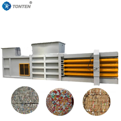 Aluminium Pudełka papieru Packing Hydrauliczne Baler Maszyna Metalowy sprężarka