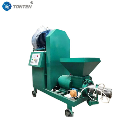 Stalk Jute Stick Charcoal Briquette Making Machine Production Extruder 800kg