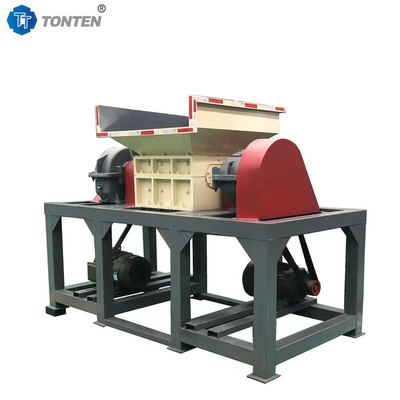 Podwójne wały samochody opony Metal Shredder Machine Dwa wały Shredder