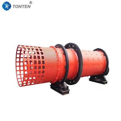 Mobilny bęben obrotowy Mineral ore Washing Machine Stone Trommel