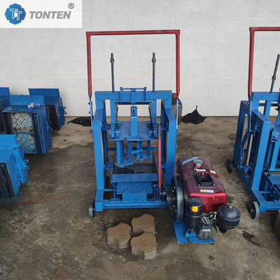Maszyna do tworzenia cegieł z betonu betonowego Diesel Brick Making Machine Brick Paver