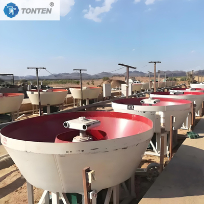 Złoty Młyn Szlifierski Srebro Cynk Separator Grawitacyjny Młyn Mokry