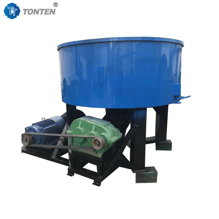 Tonten Pan Mixer W Budownictwie Produkcja Betonu Szybko Mieszanie Jednolity Mieszaniny