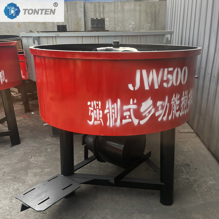 JW750 JW1000 Mixer z płaską ustą Wielofunkcyjny Mieszanie Betonu Cement Mortar
